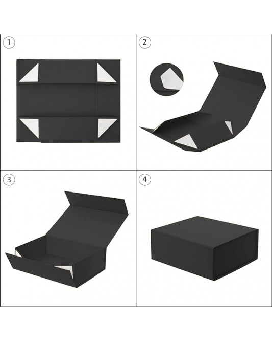 Black Gift Box 20*18*8cm (3P)