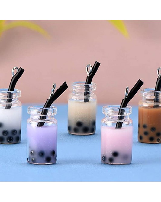 ZY1R-15-30p DIY Crafts Resin Accessories Cute Decoration Pendant Food Resin Pendant for DIY