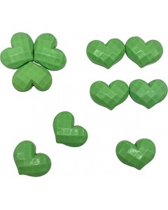 SZ15-16-50p-Green Thousands of Lattice Love Macaron Cream Glue Accessories