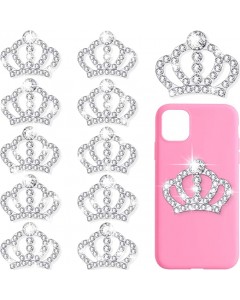 SZ15-21-50p-Crown Decoration Rhinestone Decoration Flat Crystal Accessories for DIY Crafts