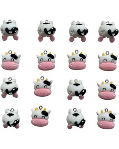 ZL31-08-15P-Cow Pendant Charms Animal Charms Cow Heads  Charms for DIY