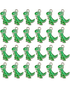 ZL33-14-10P-Cartoon DIY Small Dinosaur Alloy Charm DIY 80pcs