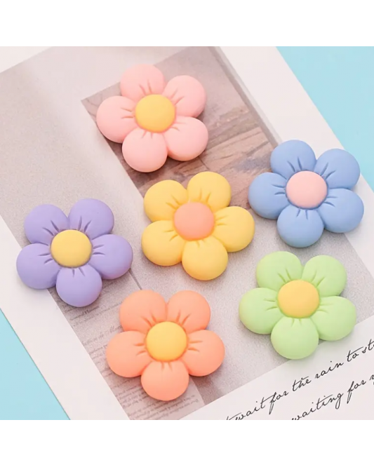 ZL59-100p-Four small flower mobile phone case accessories decoration